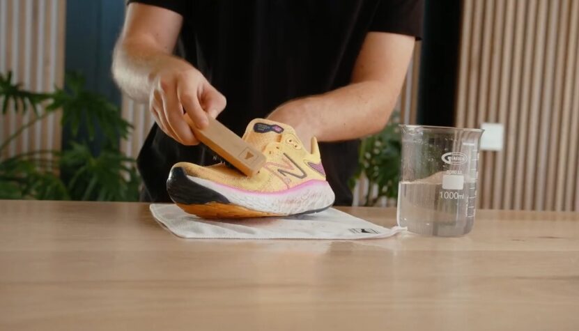 New Balance Shoe Care materials you will need